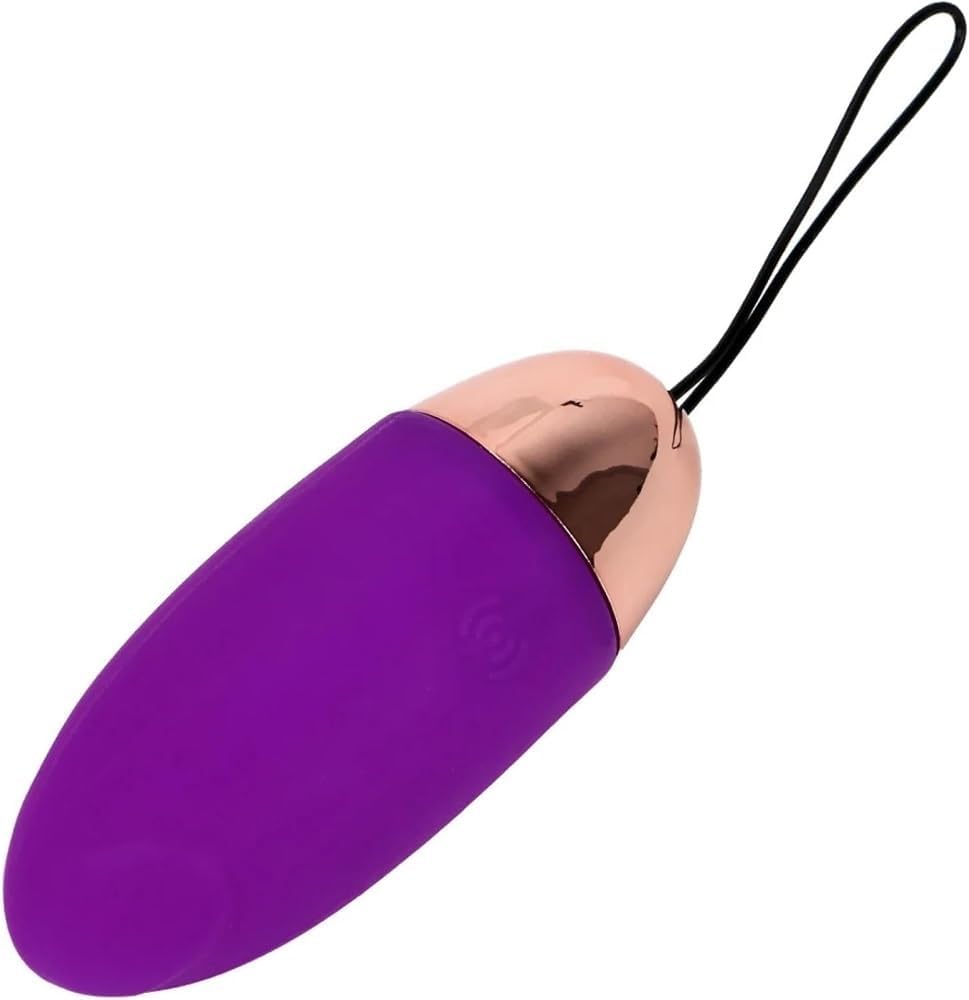 41PIfGeONNL._AC_SL1000_.jpg Vibrator, Adult Vibrating Egg, 10 Speed Vibrator, G-Spot Masturbator, Vibrating Egg, Female Masturbation Sex Machine, Female Sex Toy (Purple) - Image 1