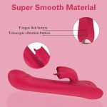 Adult Tool for Women Today 防水自动电动成人玩具机工具手持兔耳朵快乐玩具套装 8 种强大模式推力和游戏男女用 B-ZY-R85 - Image 2