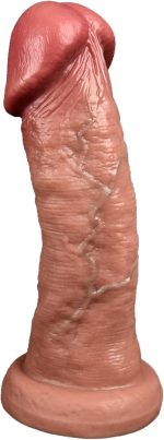10.23" Silicone Realistic Dildo with Large Rounded Glans, Huge Thick Dildos Anal Plug with Strong Suction Cup, Butt Plugs Sex Toys for Men Women Clitoral Vaginal and Anal Stimulation(M)