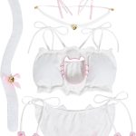 Cosplay Lingerie Set Cute Keyhole Sexy Outfit